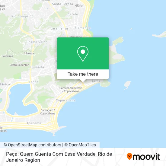 Peça: Quem Guenta Com Essa Verdade map