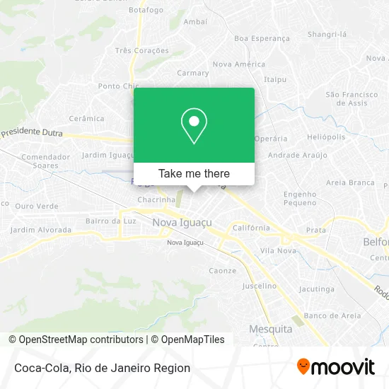 Coca-Cola map