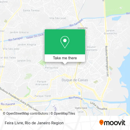 Feira Livre map