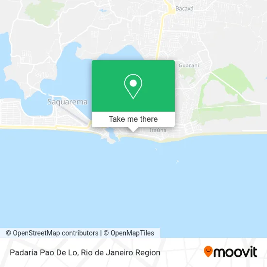 Padaria Pao De Lo map