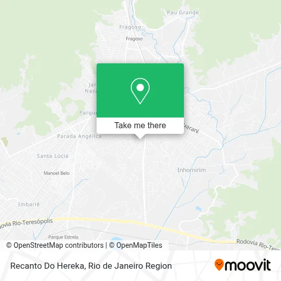 Recanto Do Hereka map