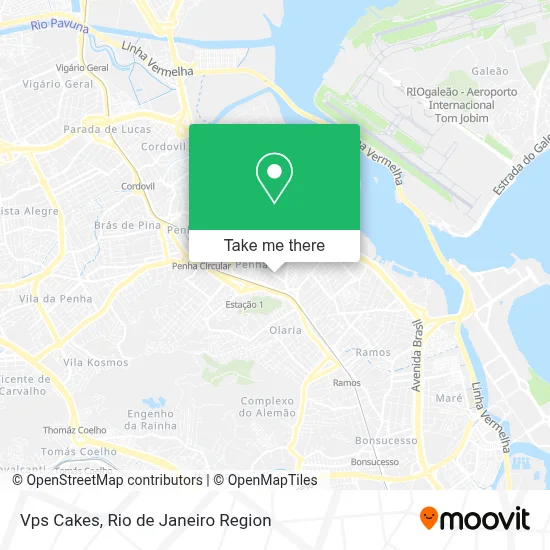 Vps Cakes map