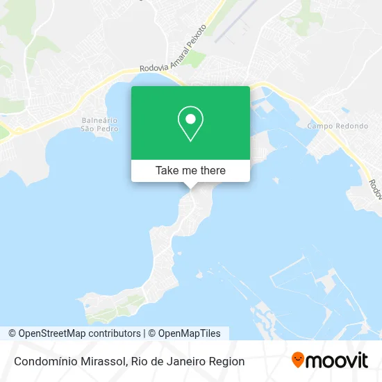 Condomínio Mirassol map