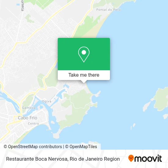 Restaurante Boca Nervosa map