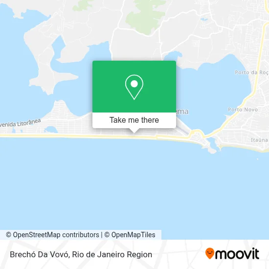 Brechó Da Vovó map