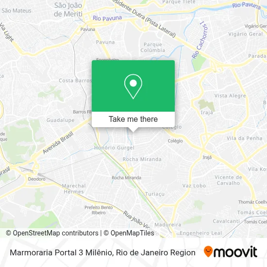 Marmoraria Portal 3 Milênio map