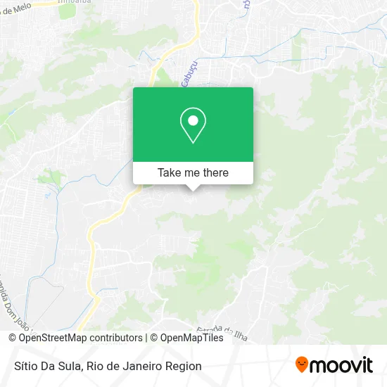 Sítio Da Sula map