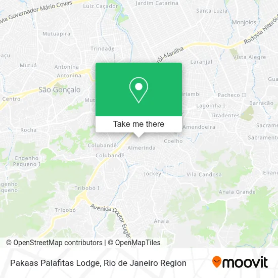 Pakaas Palafitas Lodge map