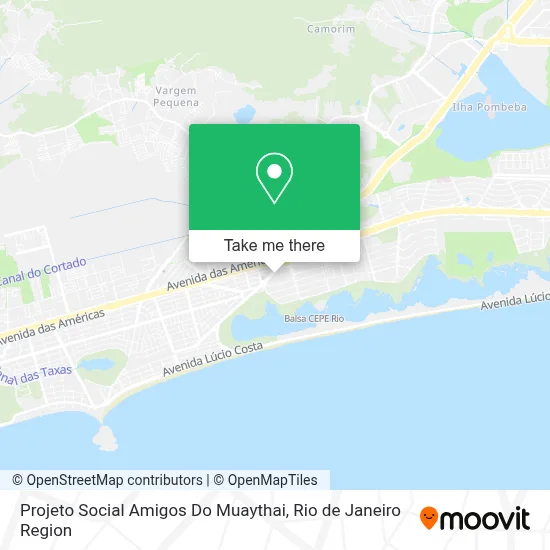 Projeto Social Amigos Do Muaythai map