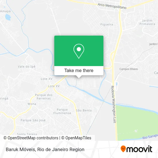Baruk Móveis map