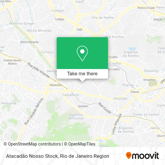 Atacadão Nosso Stock map