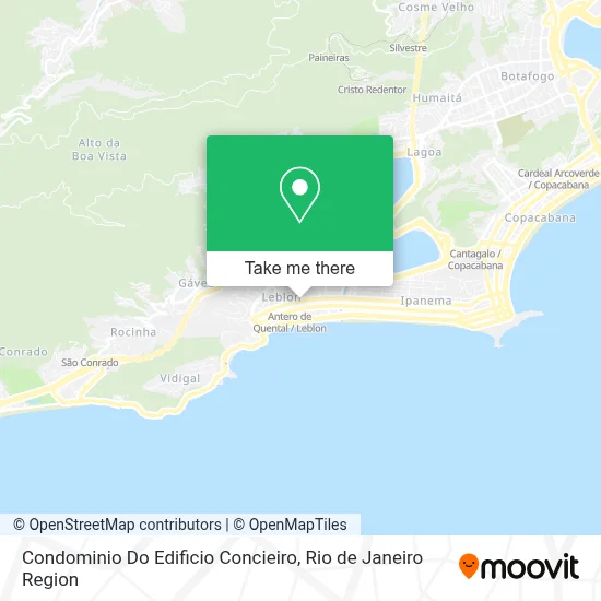 Condominio Do Edificio Concieiro map