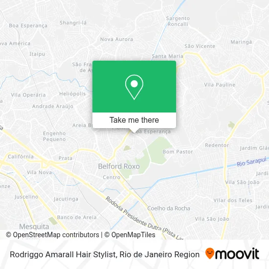 Rodriggo Amarall Hair Stylist map