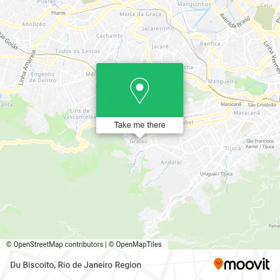 Du Biscoito map