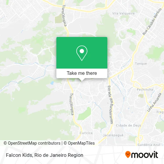 Falcon Kids map