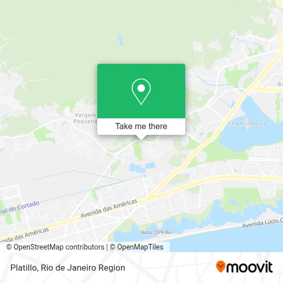 Platillo map