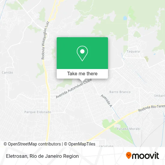 Eletrosan map