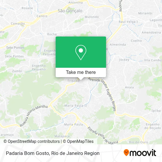 Padaria Bom Gosto map