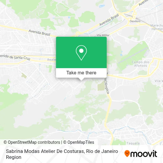 Sabrina Modas Atelier De Costuras map