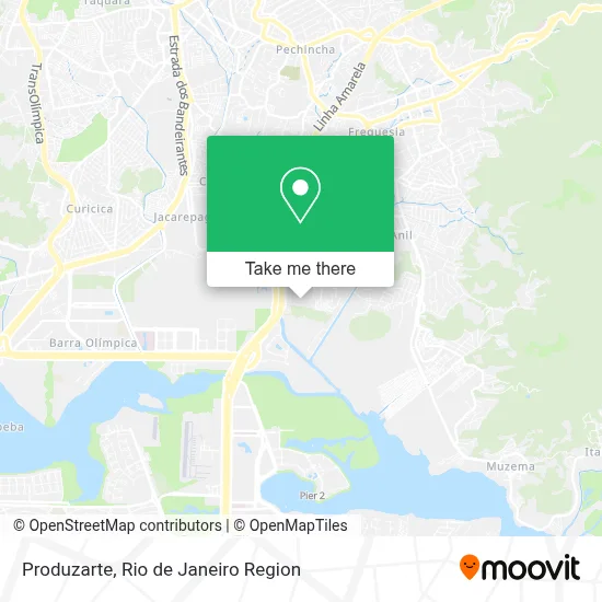 Produzarte map