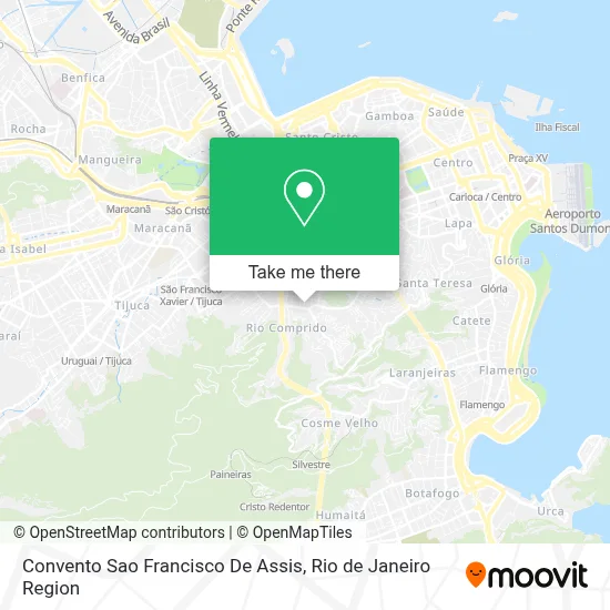 Convento Sao Francisco De Assis map