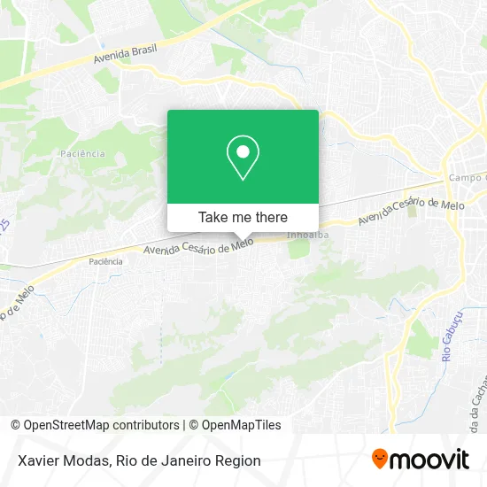 Xavier Modas map