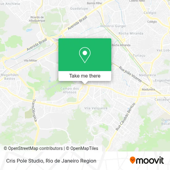 Cris Pole Studio map