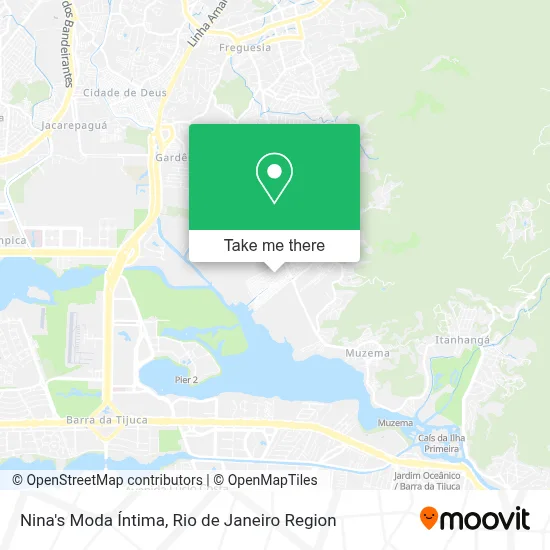 Nina's Moda Íntima map