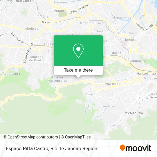 Espaço Ritta Castro map