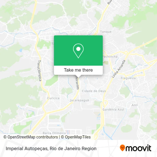 Imperial Autopeças map