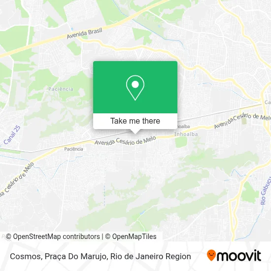 Cosmos, Praça Do Marujo map