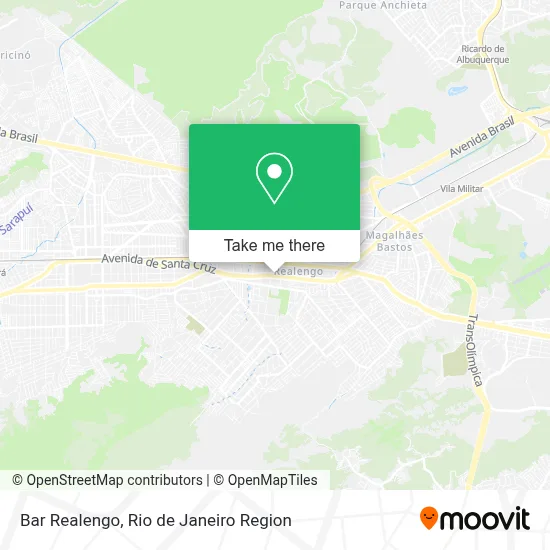 Bar Realengo map