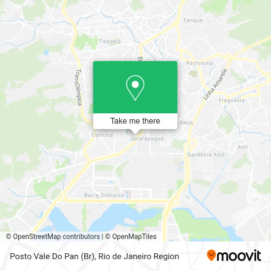Posto Vale Do Pan (Br) map
