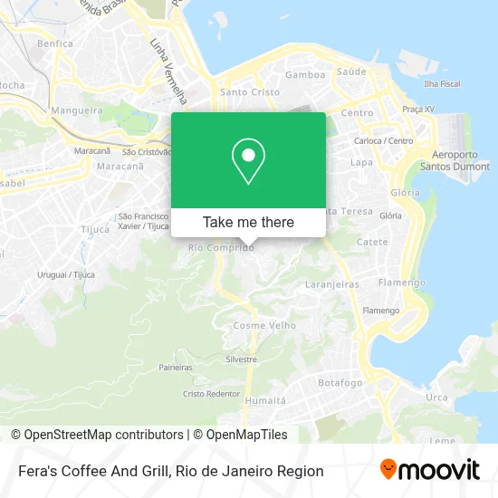 Fera's Coffee And Grill map
