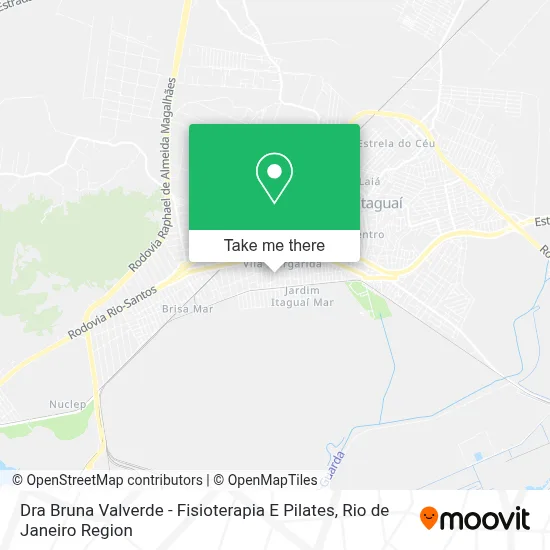 Dra Bruna Valverde - Fisioterapia E Pilates map