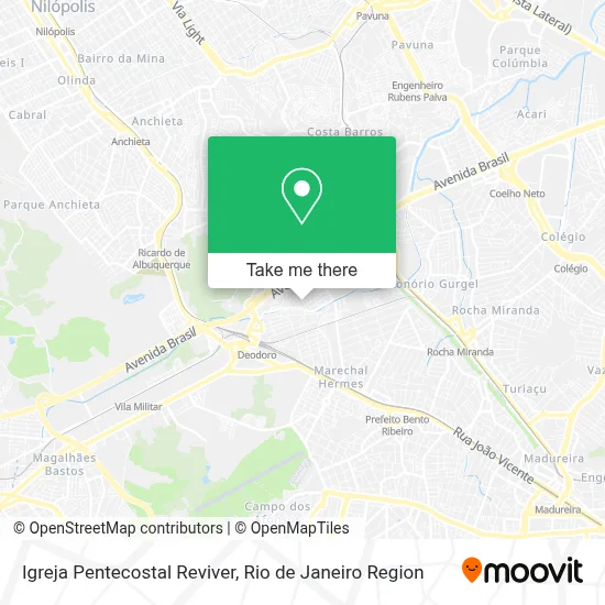 Igreja Pentecostal Reviver map
