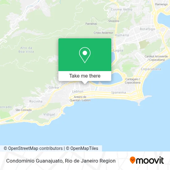 Condominio Guanajuato map