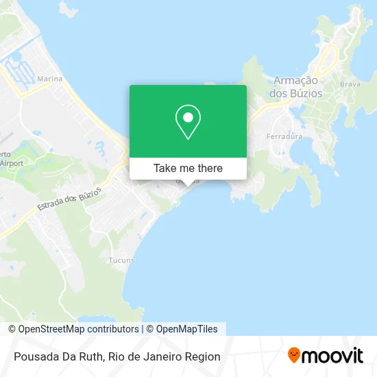 Pousada Da Ruth map