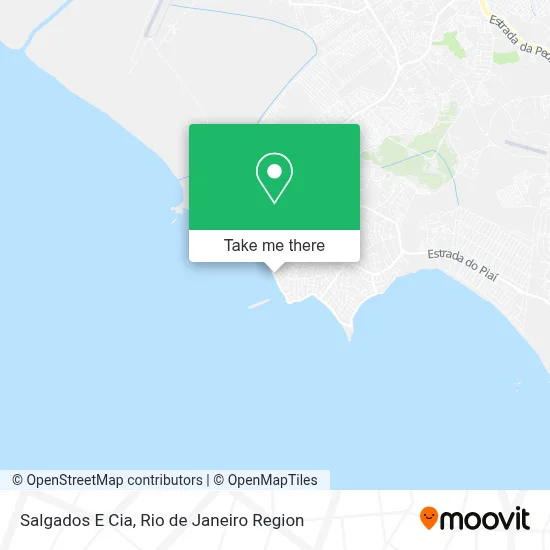Salgados E Cia map