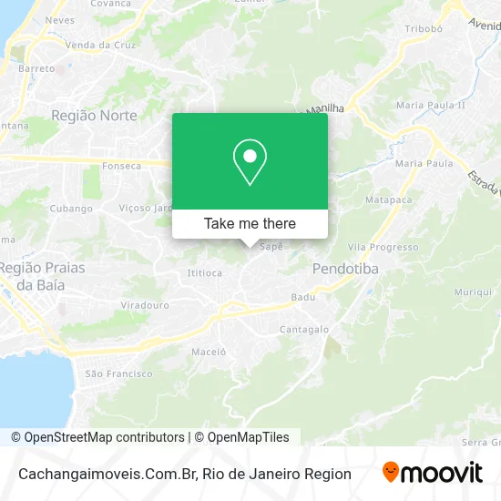 Cachangaimoveis.Com.Br map