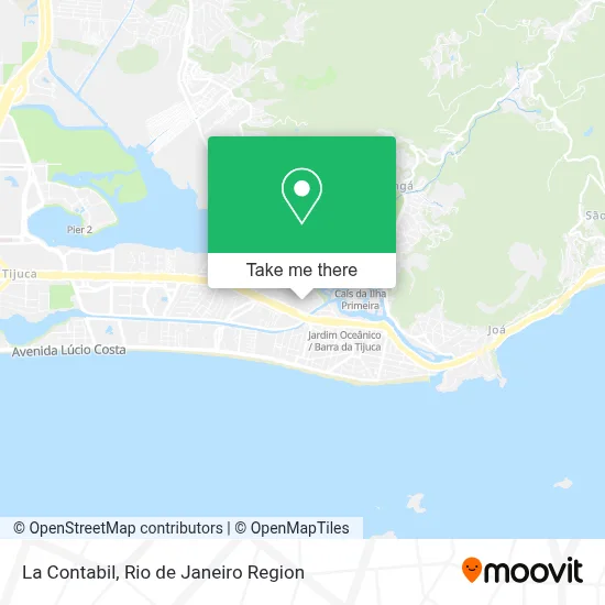 La Contabil map