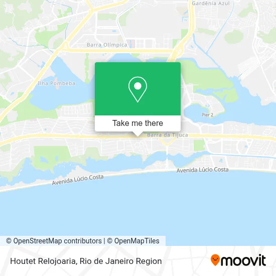 Houtet Relojoaria map