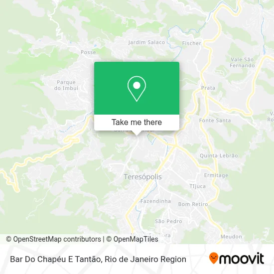 Bar Do Chapéu E Tantão map