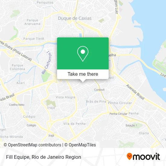 Fill Equipe map