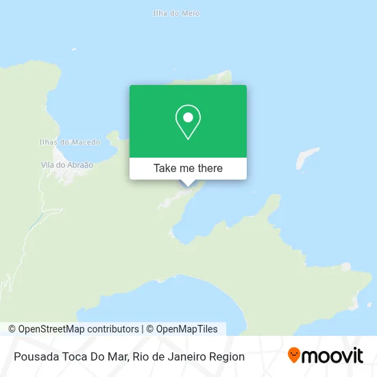 Pousada Toca Do Mar map