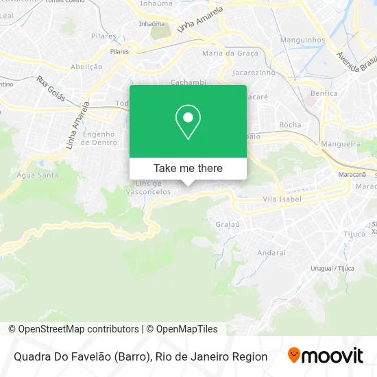 Quadra Do Favelão (Barro) map