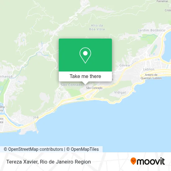 Tereza Xavier map