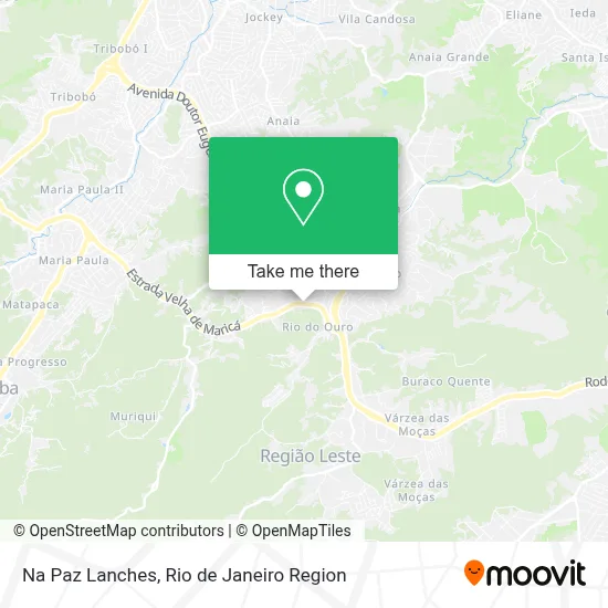 Na Paz Lanches map