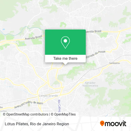 Lótus Pilates map