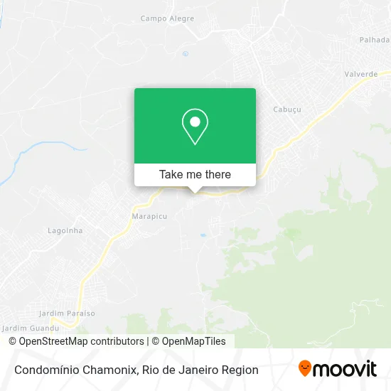 Condomínio Chamonix map